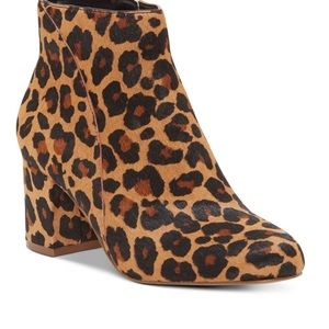 Macy’s INC Leopard boots Size 10